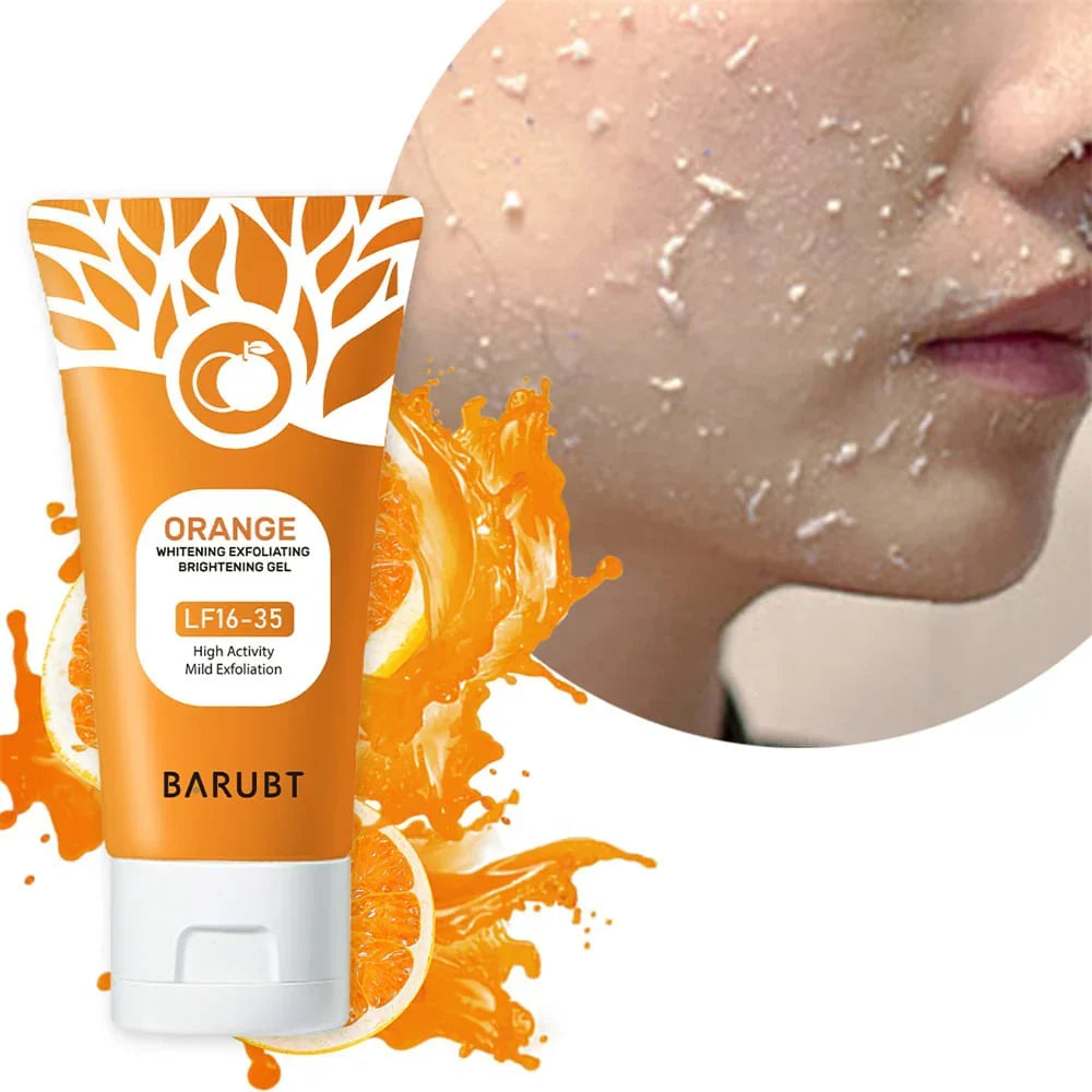 Orange Enzyme Exfoliating Gel – Brightening Citrus Skincare (80g)
