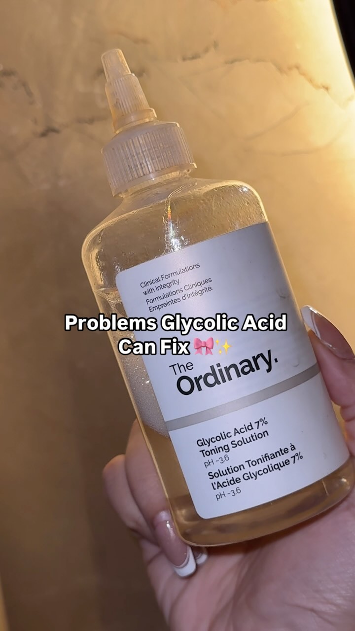 The Ordinary Glycolic Acid 7% Toning Solution Exfoliating Toner for Brighter & Smoother Skin
