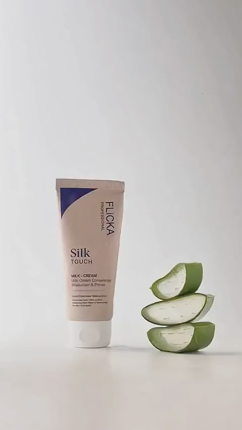FLICKA Silk Touch Milk-Cream – 3-in-1 Moisturizer, Primer & Makeup Base (60g)
